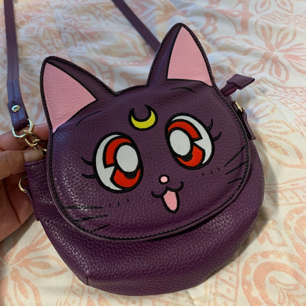 “Sailor Moon” Luna Cross Body Bag